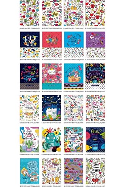 Fresh Company Blocnotes decorativ 105x165/64K neted FRESH (328270)