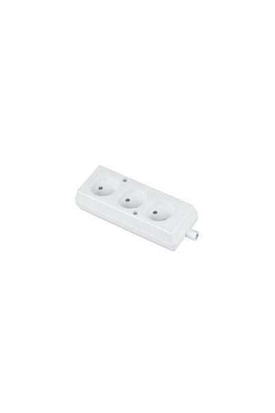 Blow Priză portabilă 16A 2P 250V alb GN-360