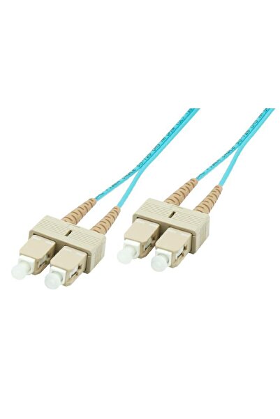 MicroConnect Cablu patch fibră optică - SC/UPC-SC/UPC 5m OM3 MM Duplex LSZH O...