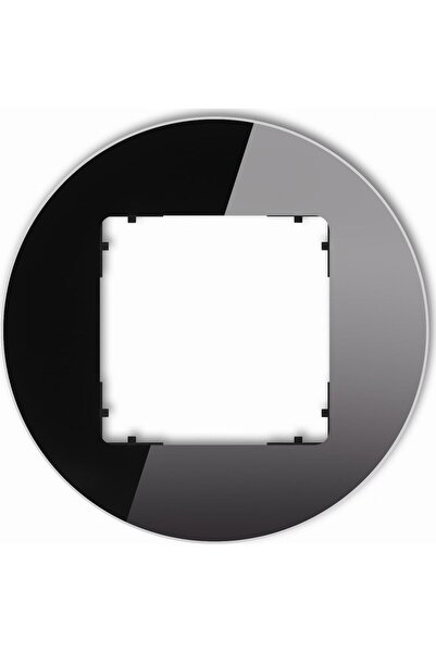 KARLIK ICON Cadru universal unic rotund - efect de sticlă (cadru: fund negru:...
