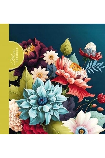 Fresh Company Caiet decorativ 100x100/48K carouri Flora lime