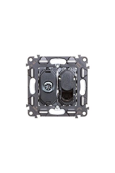 Legrand VALENA LIFE Priză de telecomunicații TV/RJ45 cat.6 UTP (753055)