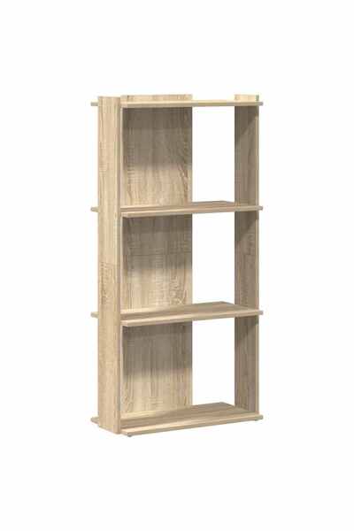 vidaxl Bibliotecă 3 niveluri stejar sonoma 60x30x120 cm lemn prelucrat