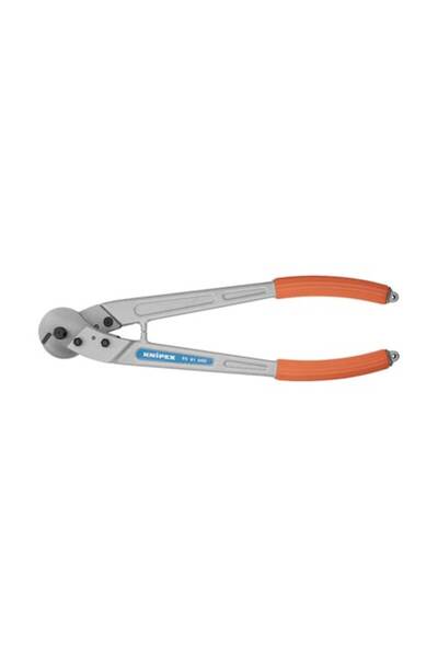 Knipex Clește de tăiat, pentru cabluri de sârmă și cabluri obișnuite, mâner m...