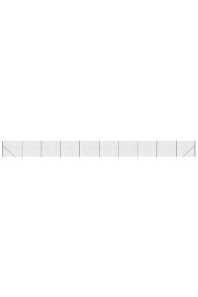 vidaxl Gard din plasă de sârmă cu țăruși de fixare, antracit, 1,4 x 25 m