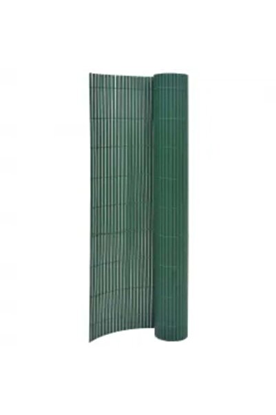 vidaxl Gard de grădină cu 2 părți, verde, 110 x 500 cm