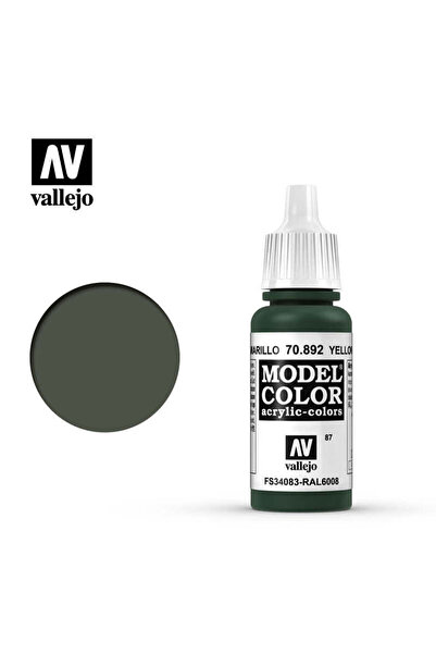 Vallejo 17ml Χρώμα Μοντέλου - Κίτρινο Ελιάς #   70892