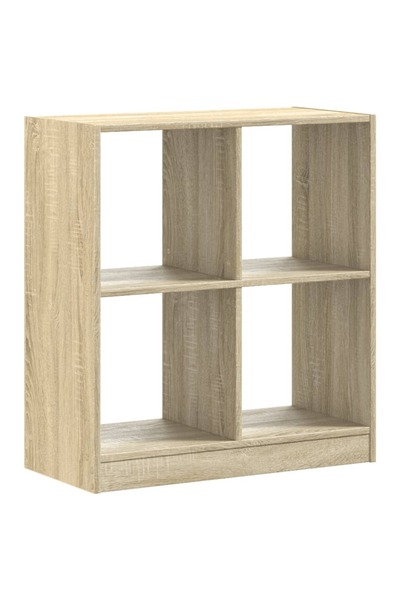 vidaxl Bibliotecă, stejar sonoma, 68,5x32x75 cm, lemn prelucrat
