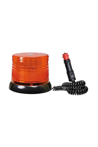 AUTOMAX Girofar auto 12V/24V orange cu 40 Leduri 16x12cm , fixare magnetica