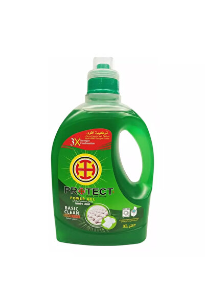 PROTECT Basic Clean Power Plus Liquid Laundry Power Gel Color Guard- 3Ltr