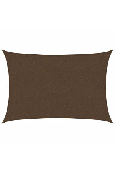 vidaxl Velă de umbrire, maro, 2 x 3 m HDPE, 160 g/m²