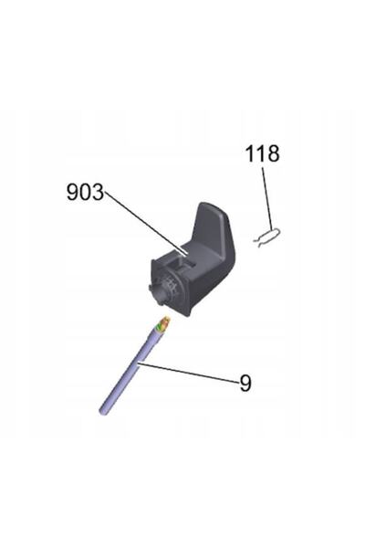 Karcher Clemă de blocare, K4, K5 (9.039-336.0) Control Complet