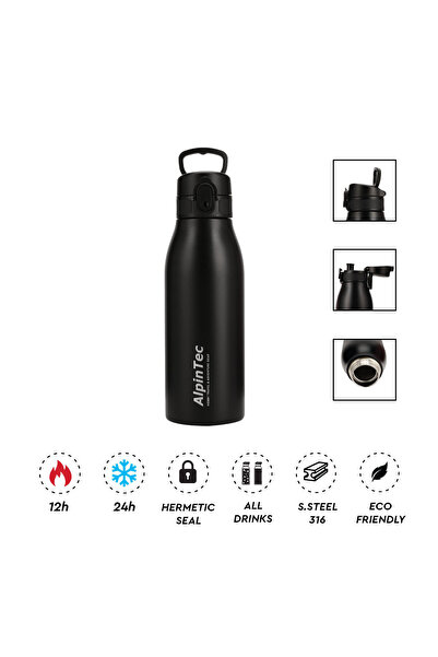 AlpinTec Θερμός Fellow 2 600ml Μαύρο