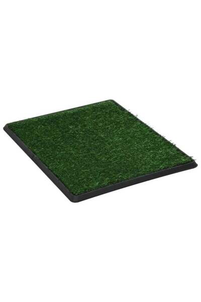 vidaxl Litieră pentru animale de companie și gazon artificial 64 x 51 x 3 cm WC