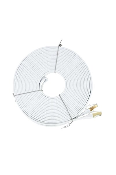 PNI Cablu plat S/STP CAT8 U8200W, 2 x RJ45, 4 perechi de fire, 28AWG, cupru, ...