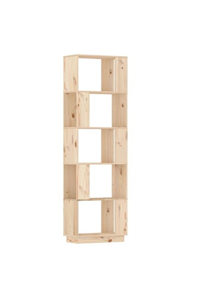 vidaxl Bibliotecă/Separator cameră, 51x25x163,5 cm lemn masiv pin