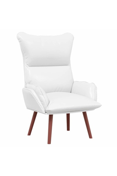 vidaxl fotoliu Alb 69 x 74 x 93 cm Piele artificiala