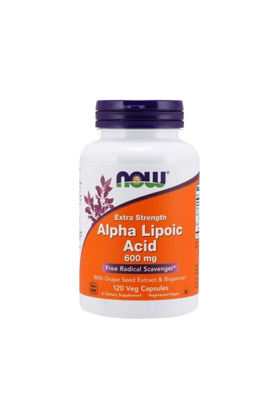 Now Foods Ala Alpha Lipoic Acid 600 MG