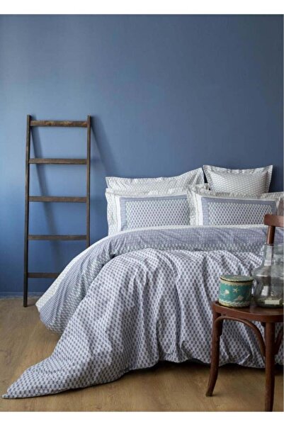 Apricitas HOME Set cuvertură dublă pentru pilotaire Tirena Blue 4 piese 100% ...
