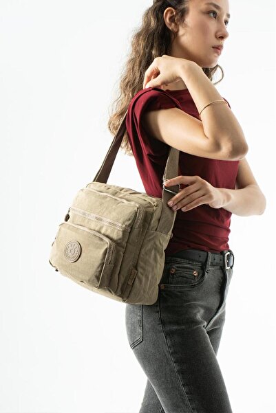 Baginn Geantă Messenger pentru femei 28*32 cm 571 Colecția Klinkır Ușoară, re...