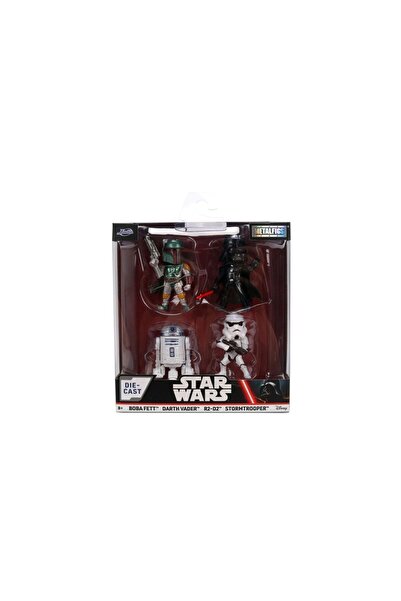 Jada Toys JADA STAR WARS MANDALORIAN SI GROGU SET 4 FIGURINE METALICE 4CM