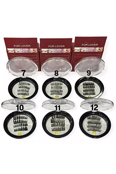 FOR LOVER Magnetic Eyelashes Set 6 Boxes