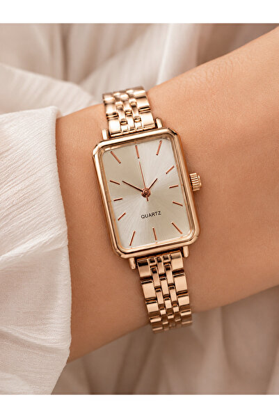 Weluxa Women's Wristwatch Rose Gold Color Casual and Stylish Combination Gift...