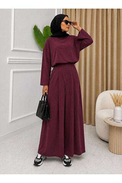 Avakado Hijab Top and Bottom Lady Set