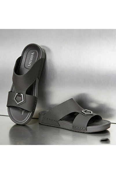 SAUDI STEPS Men's Elegant Eid Collection Traditional Leather Sandals