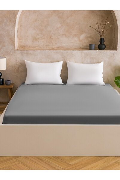 LC Waikiki Nevavm Cotton Double Elastic Sheet with Difference in Thickness