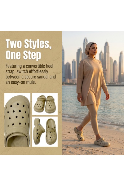 Dhiaa Walk Fashion Unisex Breathable Hole EVA Clogs Quick Dry Waterproof Non ...