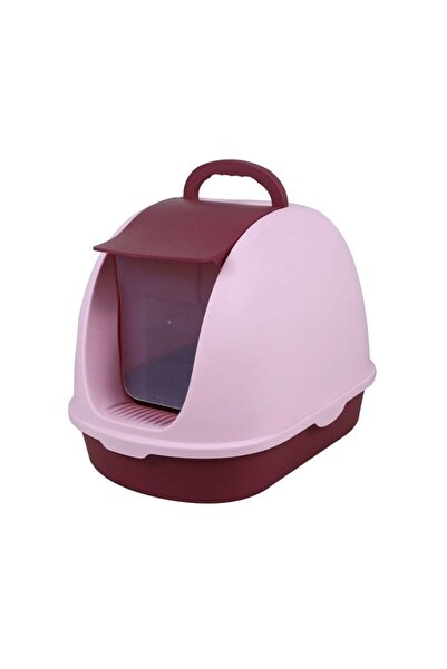 Pet Interest Κλειστή Τουαλέτα Mat Ροζ 56×39×42cm