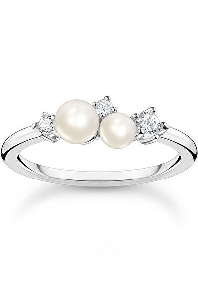 Thomas Sabo Γυναικείο δαχτυλίδι TR2368-167-14-54 μέγεθος 54 με χάντρες