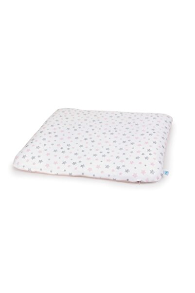 CEBA Husă pentru masa de înfășat bebeluși, set de 2 piese, gri roz, 75x72cm