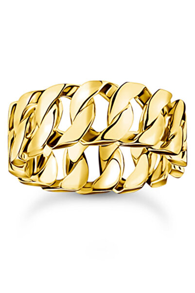 Thomas Sabo TR2497-413-39-58 δαχτυλίδι - ενώσεις αλυσίδας φαρδιά επιχρυσωμένα...