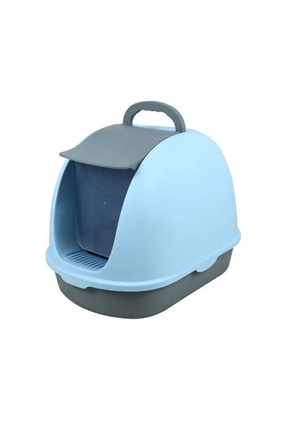 Pet Interest Κλειστή Τουαλέτα Mat Μπλε 56×39×42cm