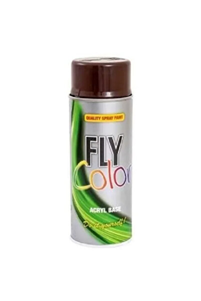 FLY COLOR Vopsea spray decorativa FLY COLOR, acrilica, 400ml, RAL 8011 maro nuca