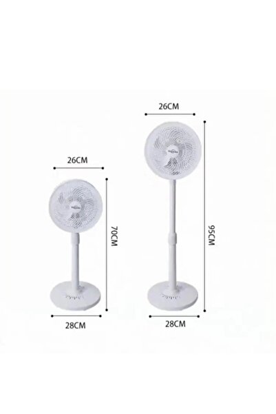Generic Ventilator Electric 45W 3 Trepte de Viteza Oscilatie 90 Grade pentru ...