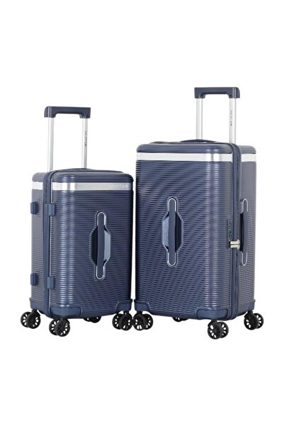 AVIATOR 2-Piece Brand Travel Luggage Set 24&20 Inch - Shatter-Resistant Pc Ma...