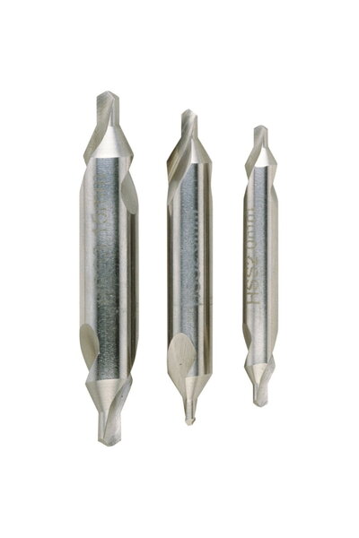 Proxxon Set burghie HSS pentru centruire, 24630
