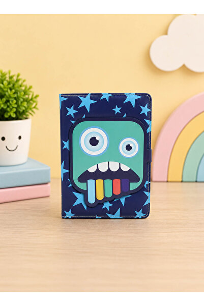Midi Colorful Monster Design Kids Notebook