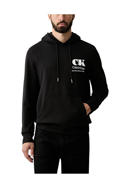 Calvin Klein Ανδρικό Φούτερ Μαύρο LV04RG273G-UB1