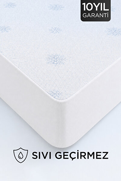 Dream Time Cool Premium Liquid-Proof Fitted Mattress Protector |   Cooling Ul...