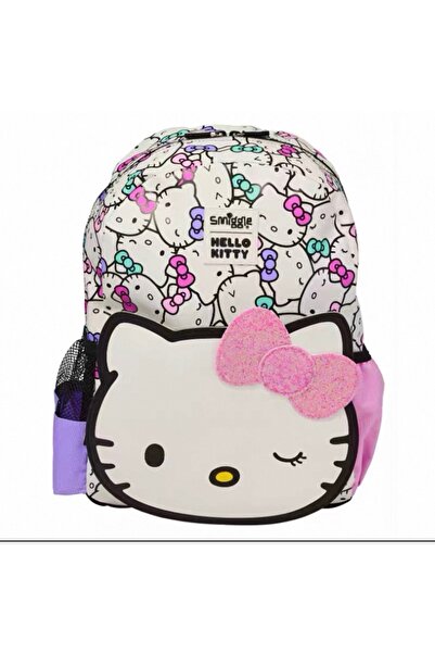 Genel Markalar Smiggle -Hello Kitty Junior Kapüşonlu Sırt Çantası