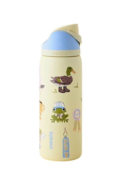 Alvora Owala FreeSip Paslanmaz Çelik Vakumlu Termos Matara 32 oz / 946 ml – Ö...