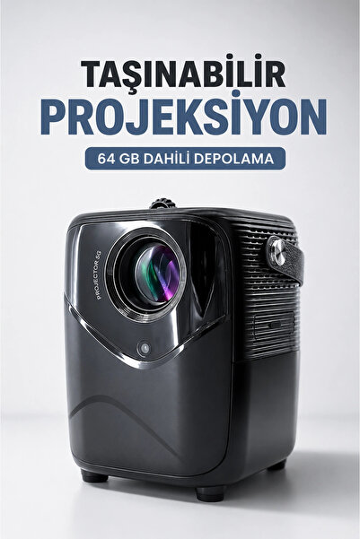 Generic Brand Portable Projection 64 Gb Internal Storage