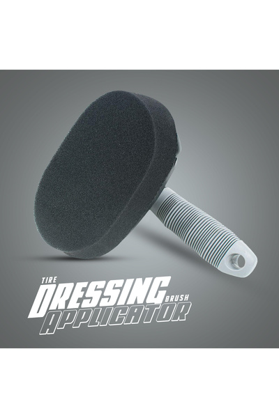 Generic Premium Tire Dressing Applicator Brush with Ergonomic Grip and High-D...