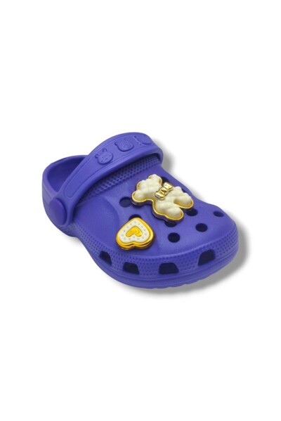 Apella E100-3-26 صندل ونعال للأطفال البنات مزين بقلب قطة من سابو 19-21