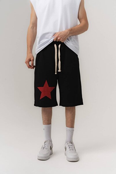 go gang own Big Star Printed Elastic Waist Shorts