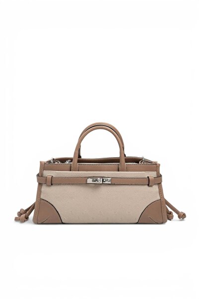 Silver Polo Beige - Latte Fashion Women's Handbag Sp1260